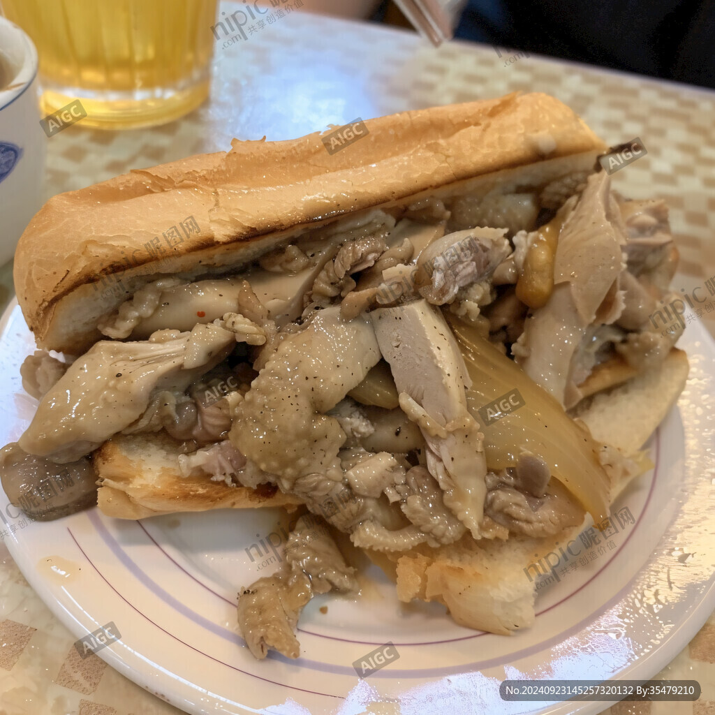 沾糕肉勾雞