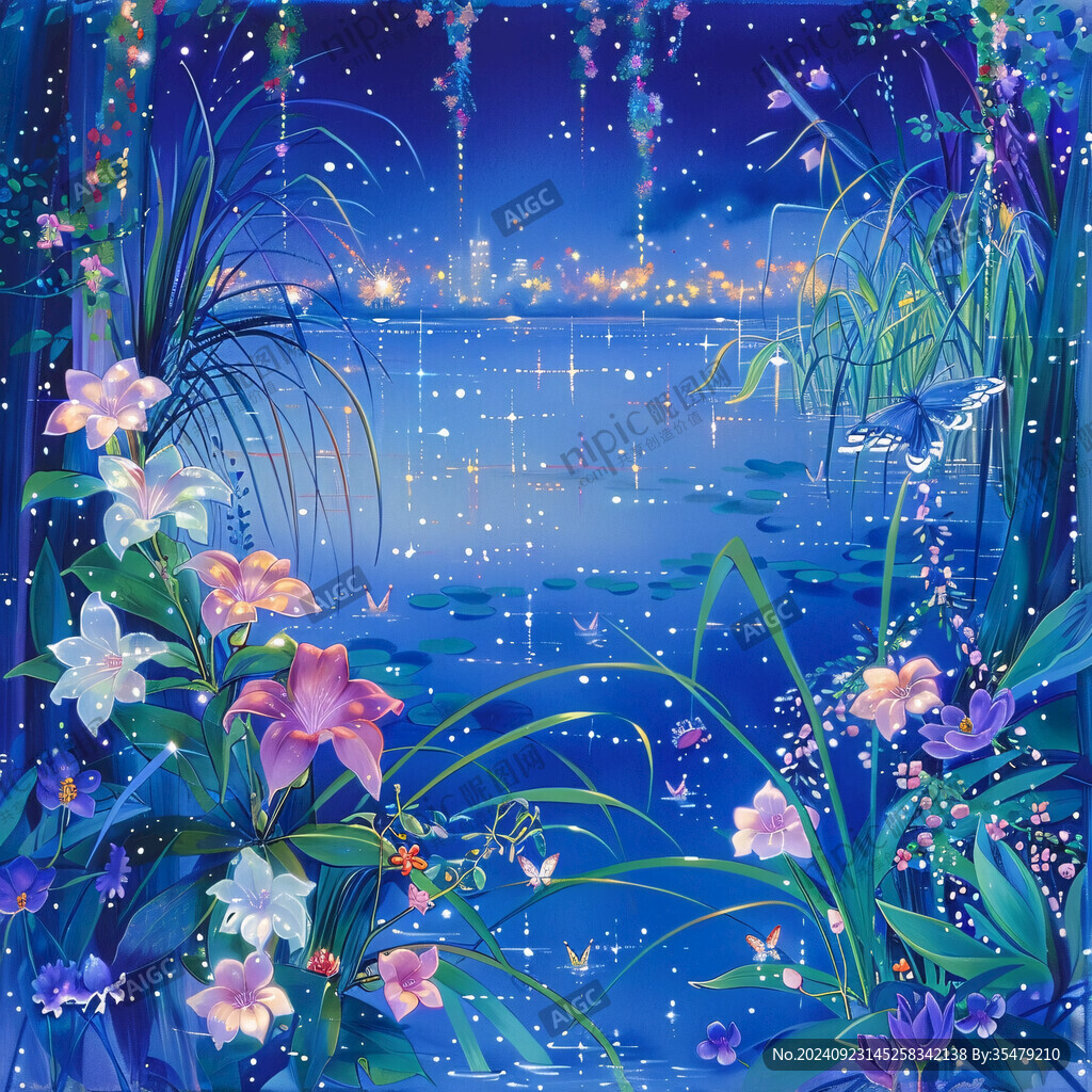 星月花海模板下載