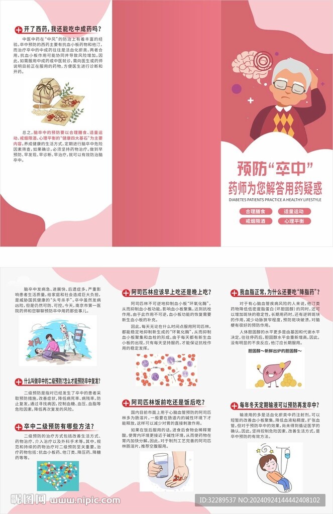 藥師解答用藥疑惑預防卒中