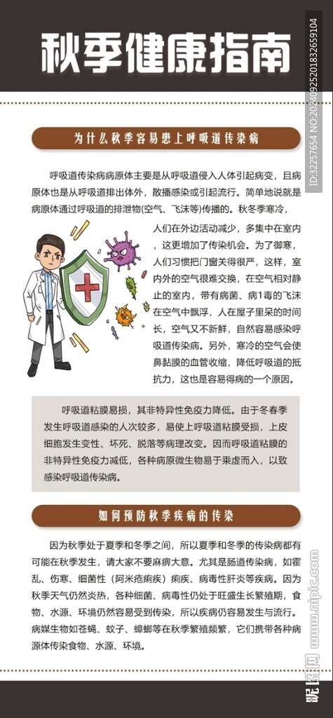 秋季養生展架