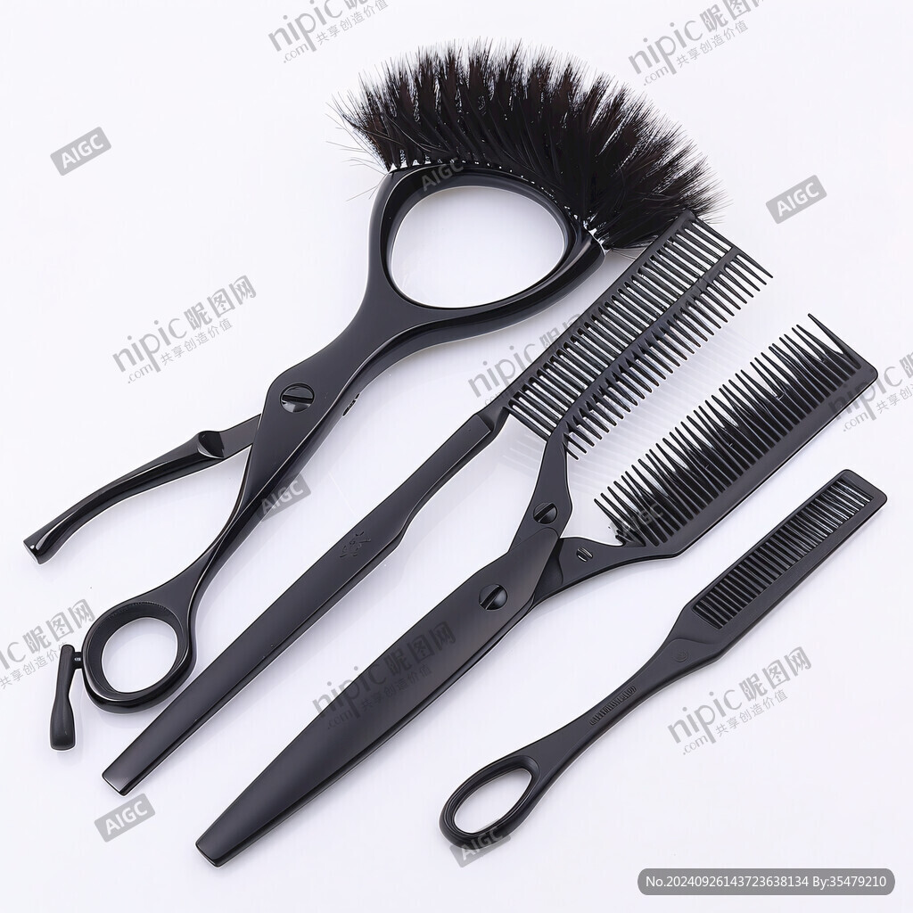 雙人舞發(fā)廊剪發(fā)工具
