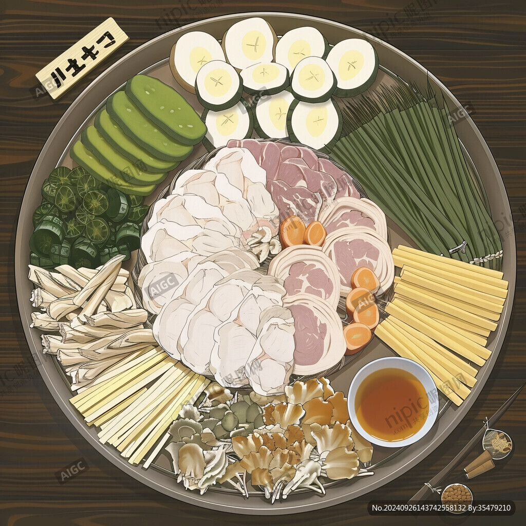 冷面插畫