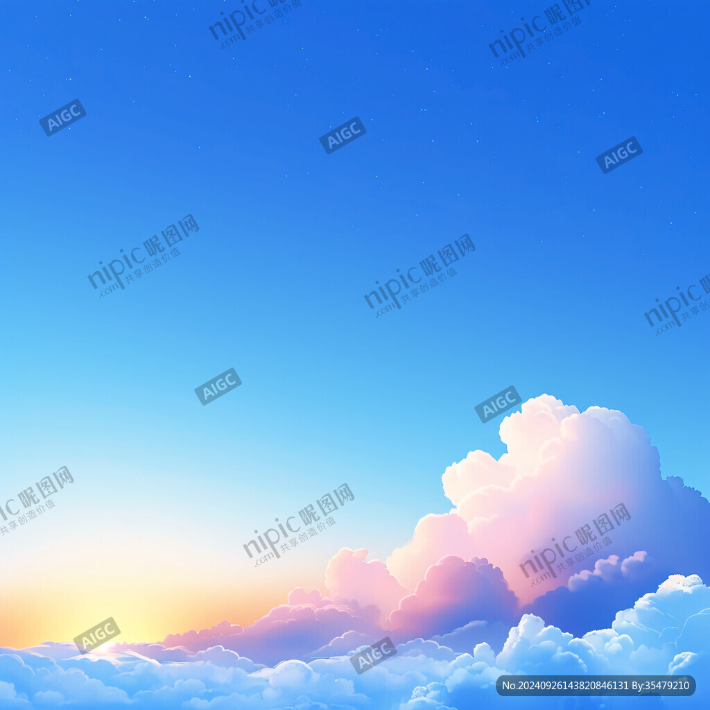 漸變風(fēng)景云彩