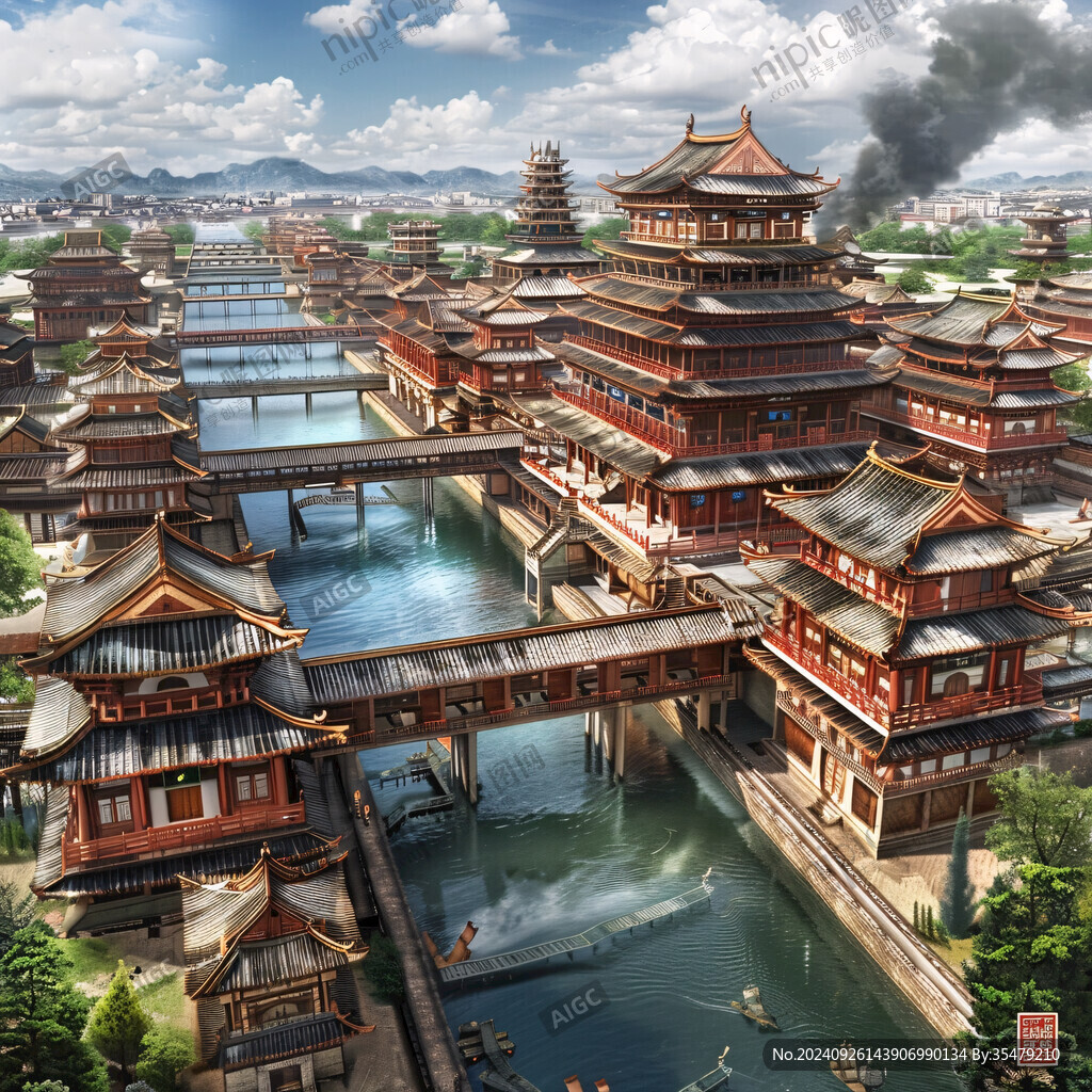 橫店插畫