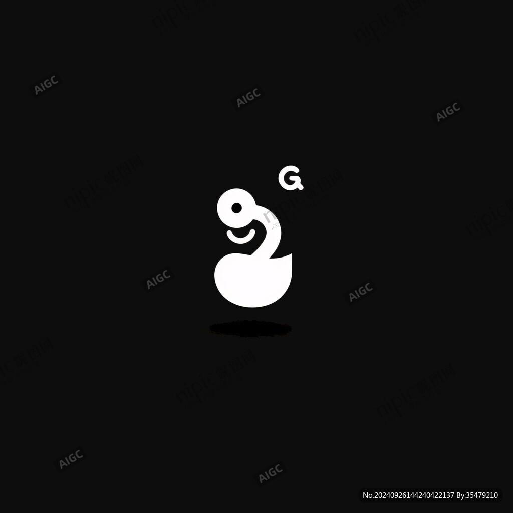 蛇字設計logo