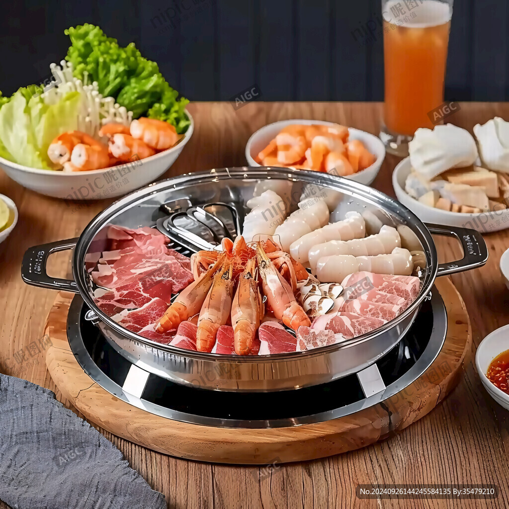 牛肉火鍋套餐海鮮火鍋
