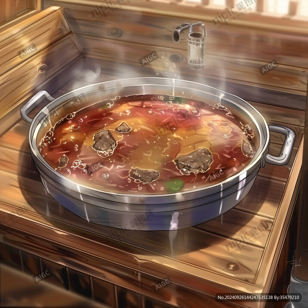 大鍋菜插畫