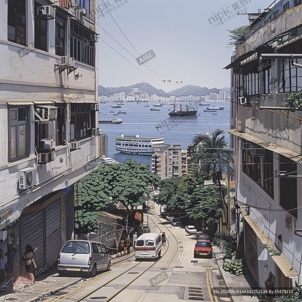 港風插畫