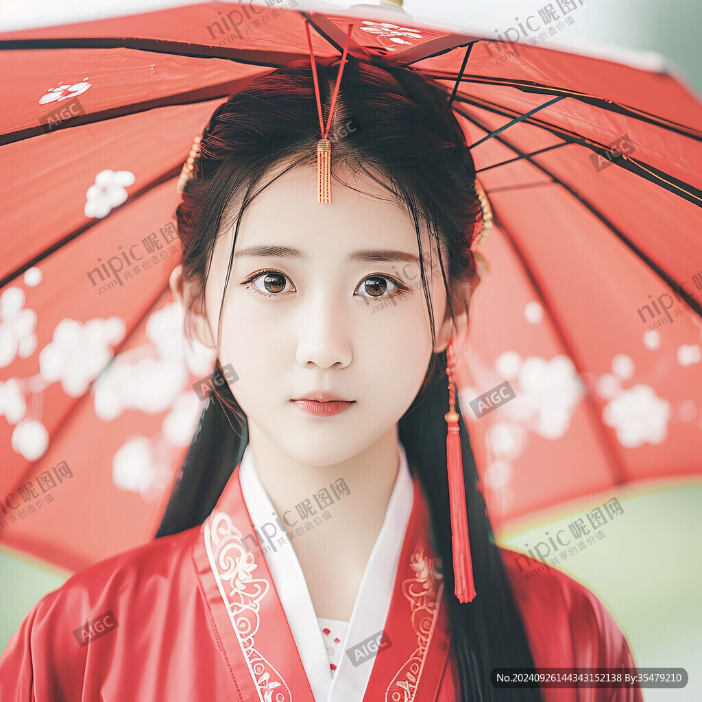 漢服美女小傘
