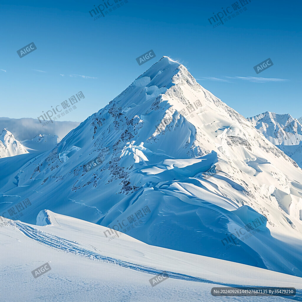 雪山桌面壁紙