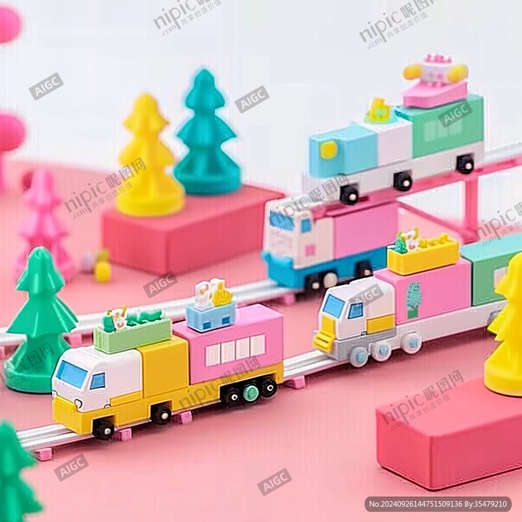 小火車飾品