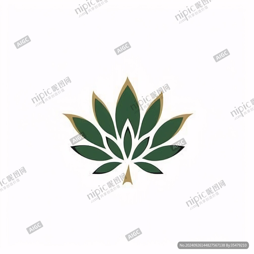 蓮花坐禪養(yǎng)生標志