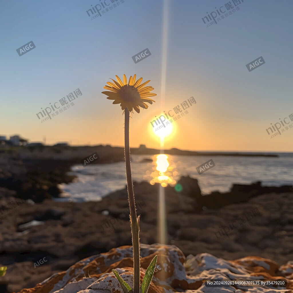 海邊暖陽