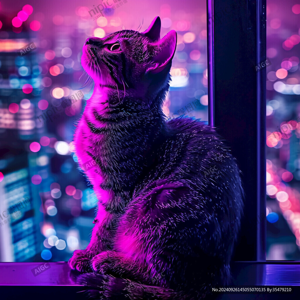 望著遠方晚上