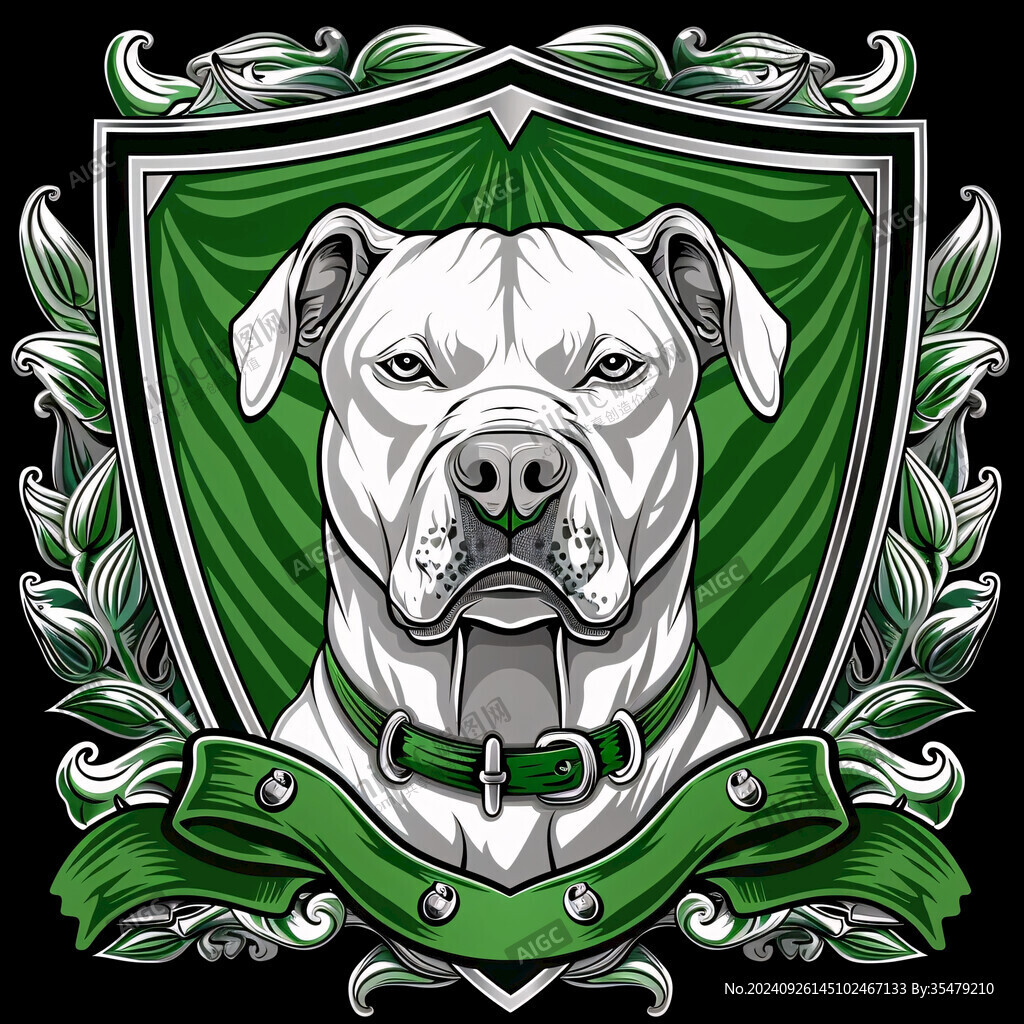 惡霸犬插畫