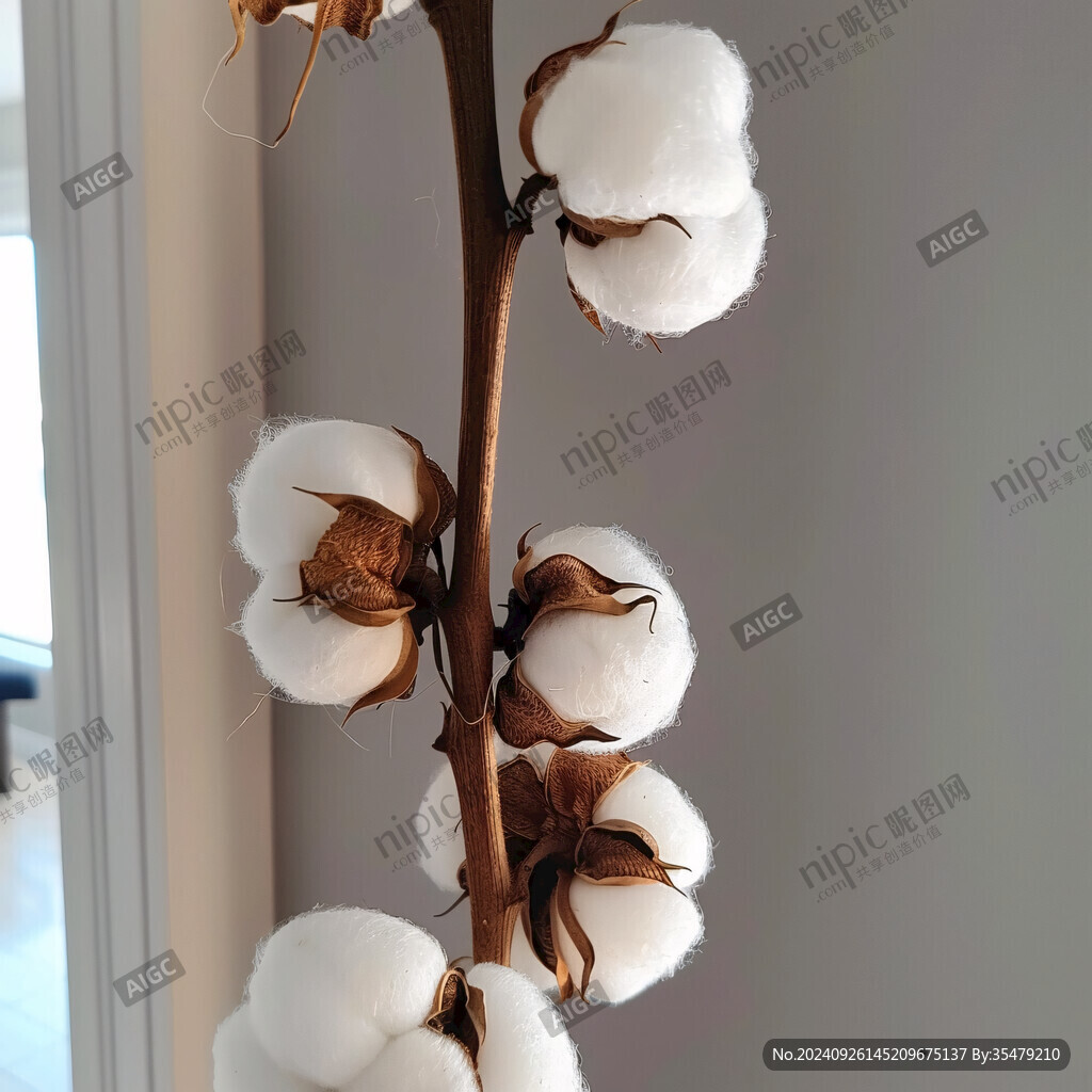 棉花擺件