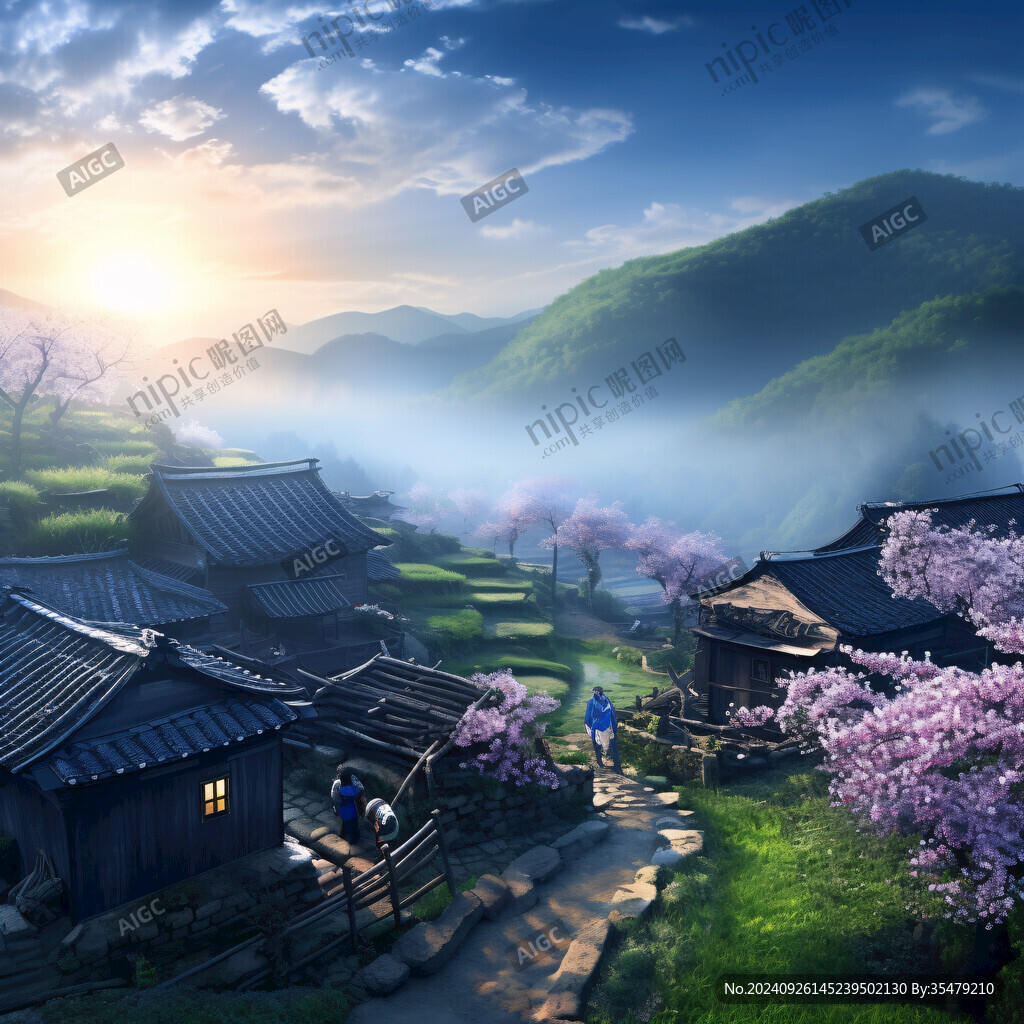 夢幻中國美田園風(fēng)景