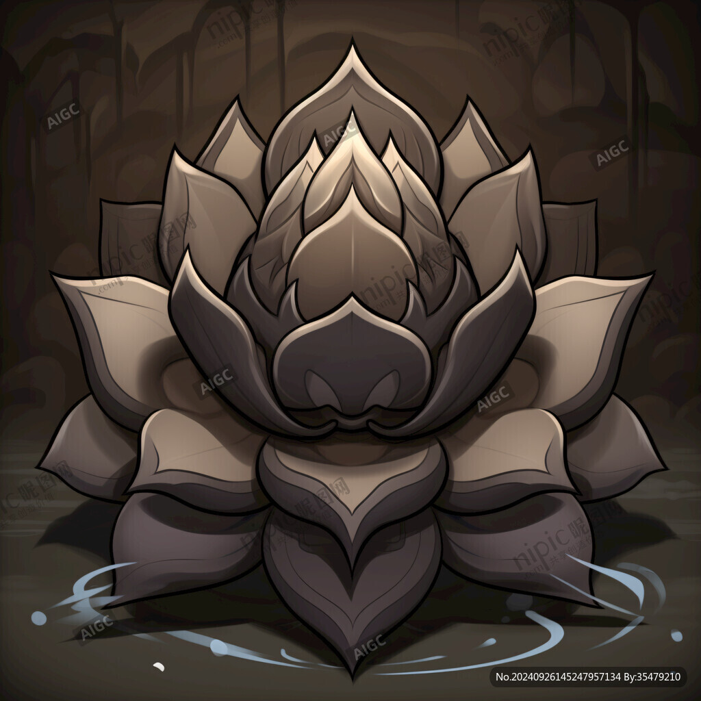 蓮花燈插畫(huà)