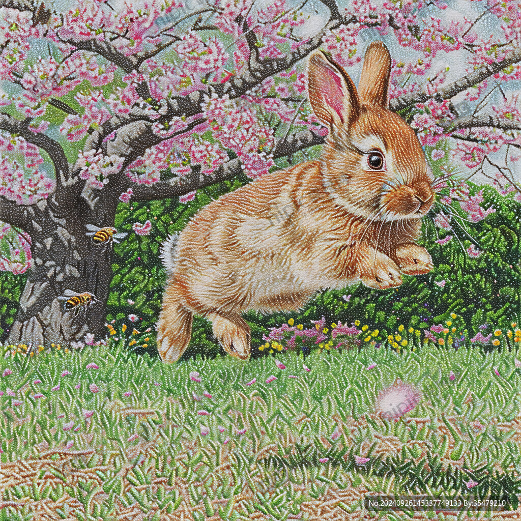 大展宏兔插畫