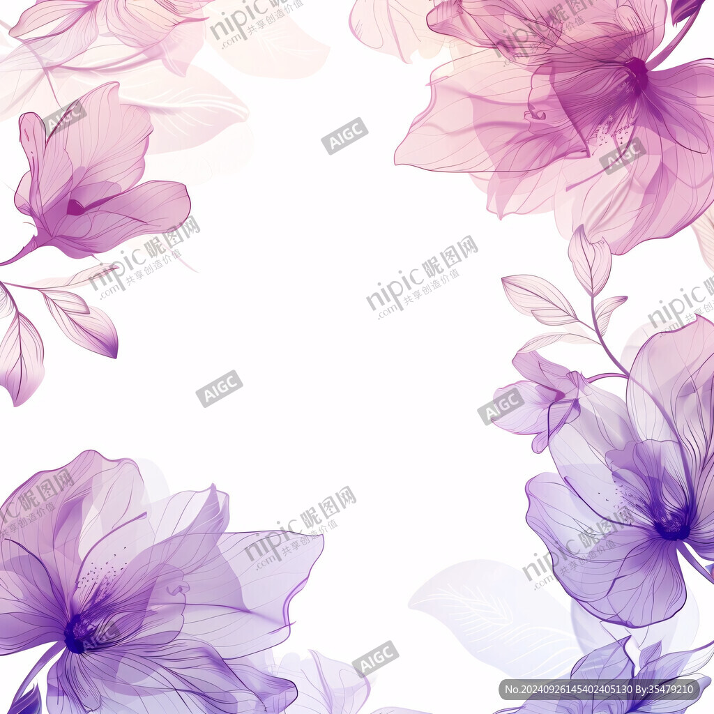 抽象花移門(mén)圖