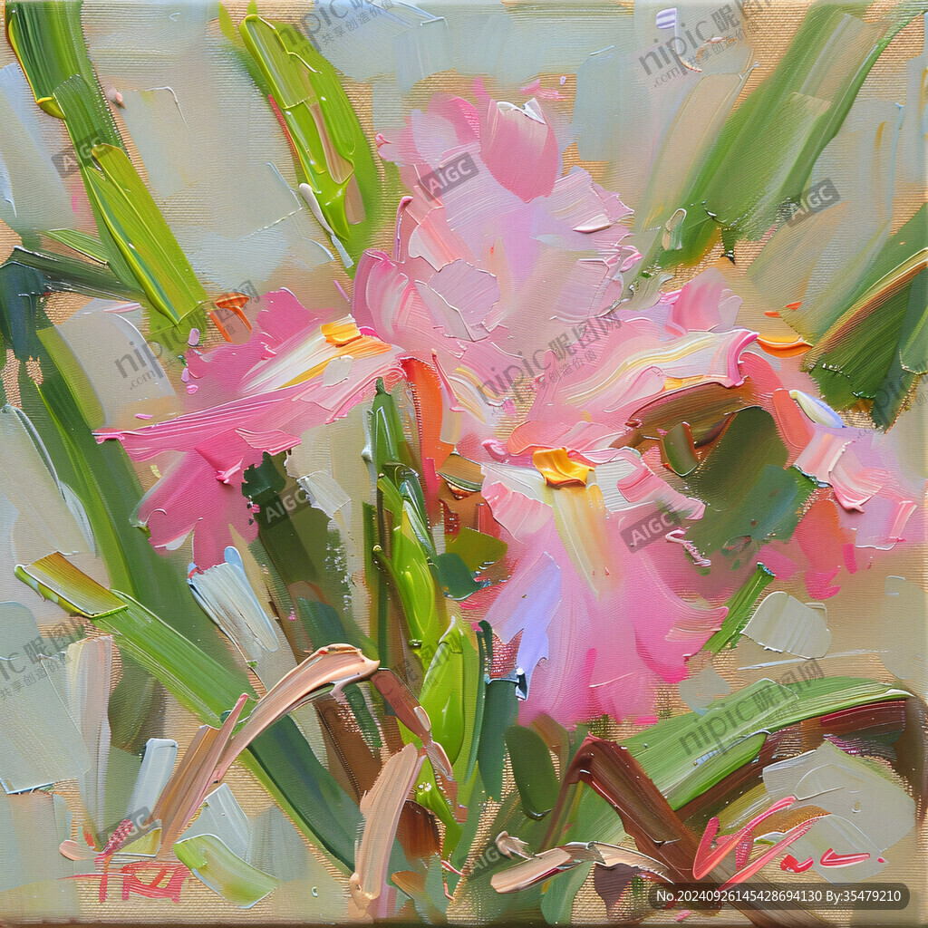 鼠繪杜鵑花