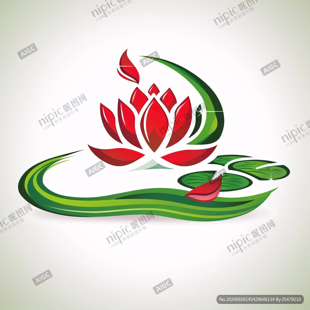 荷花標(biāo)志商標(biāo)