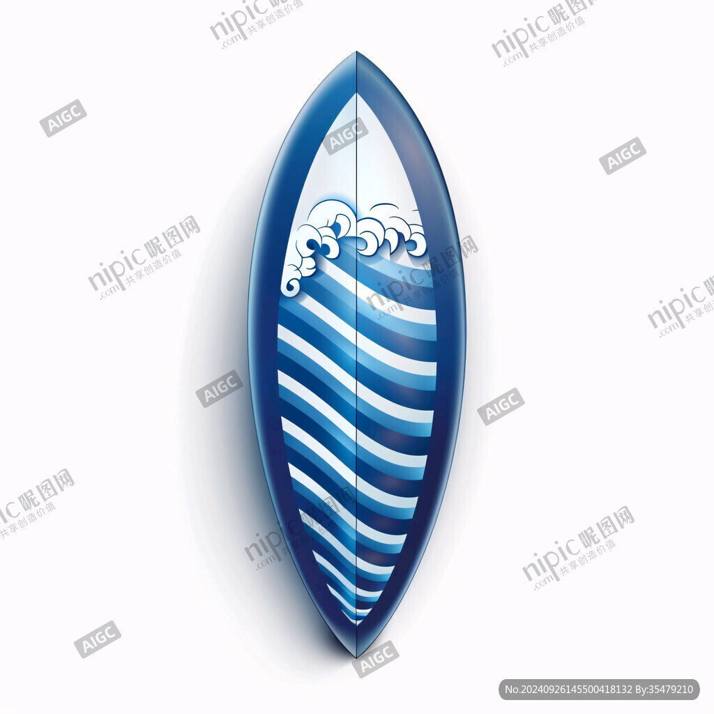 沖浪板上的海浪夢