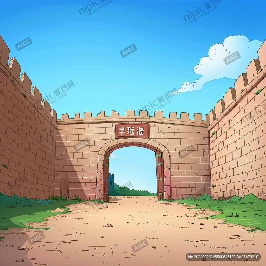 古城城門 靜待來客