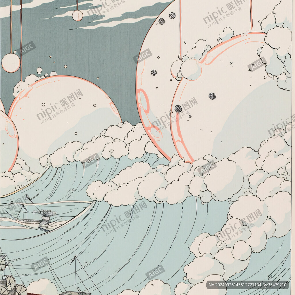 巨型氣球下的狂風暴雨