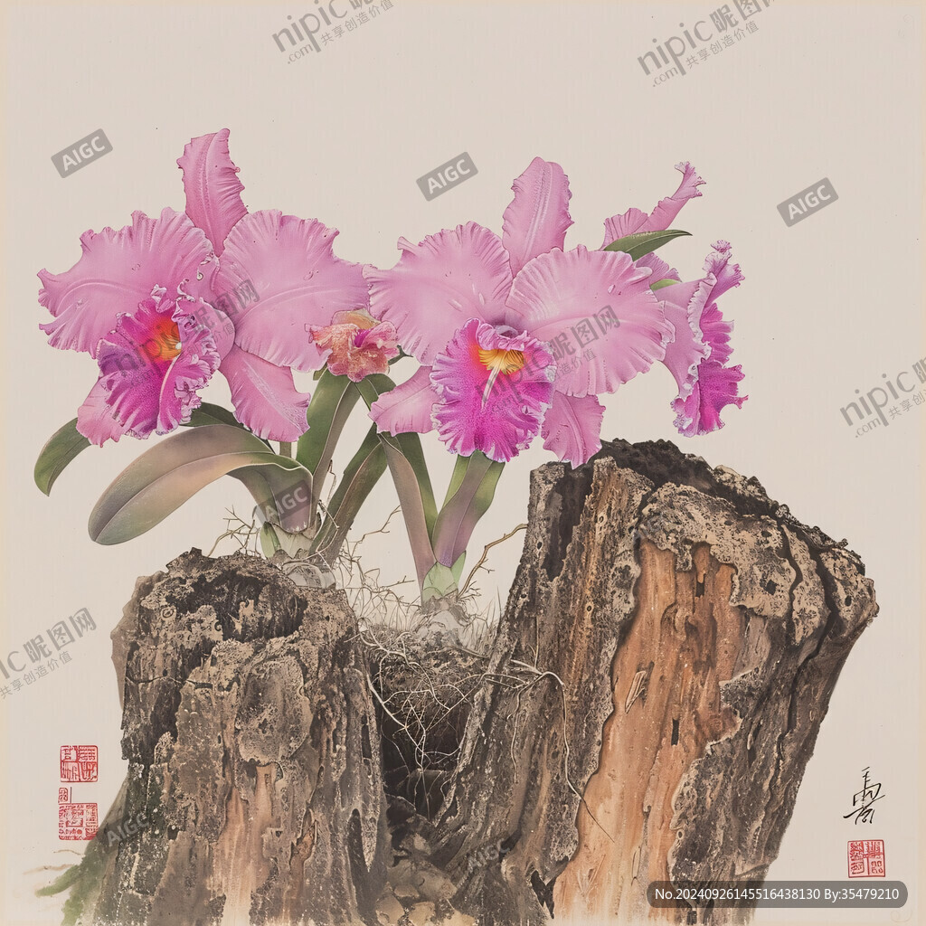 粉墨丹青 蘭香幽遠(yuǎn)