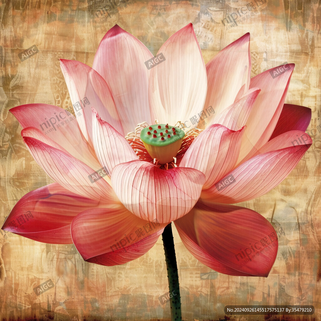 蓮花盛放 清雅脫俗