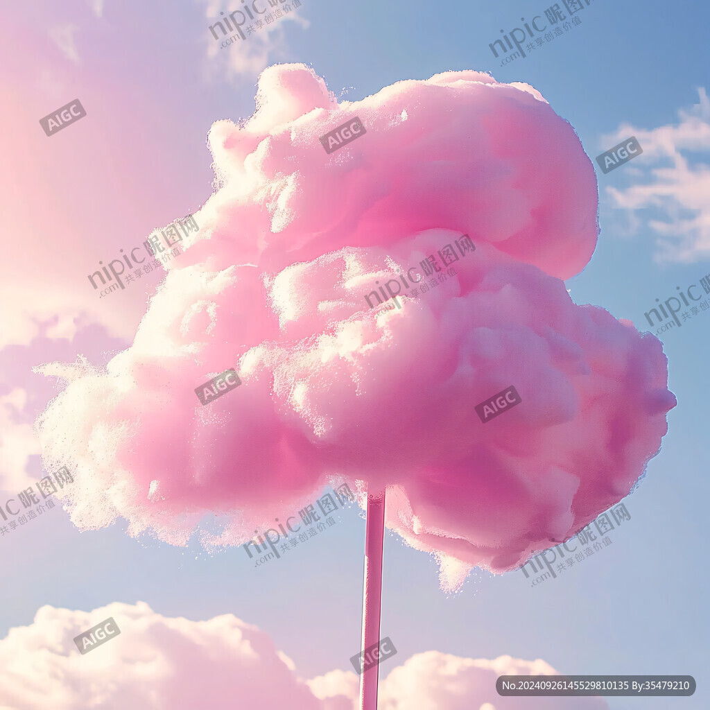 棉花糖云朵 甜蜜夢幻