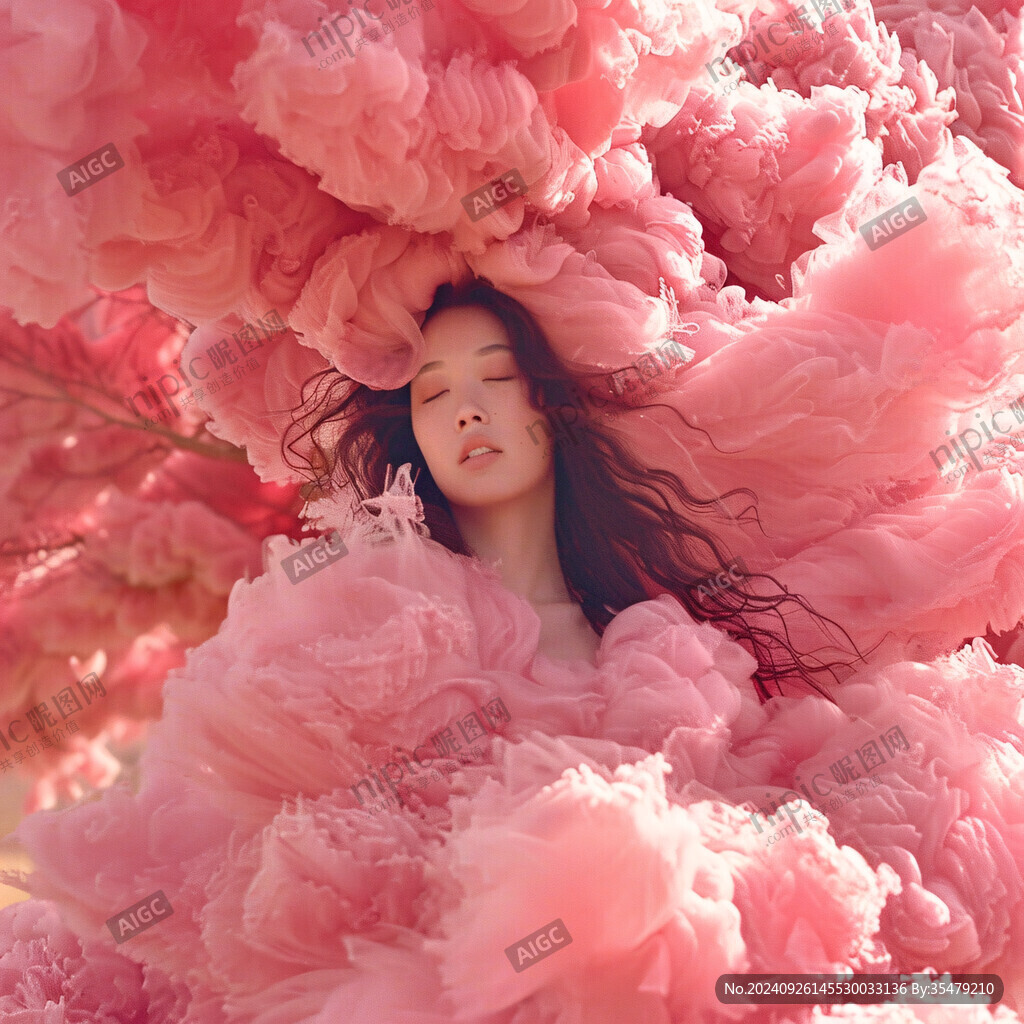 夢幻少女 粉色云海