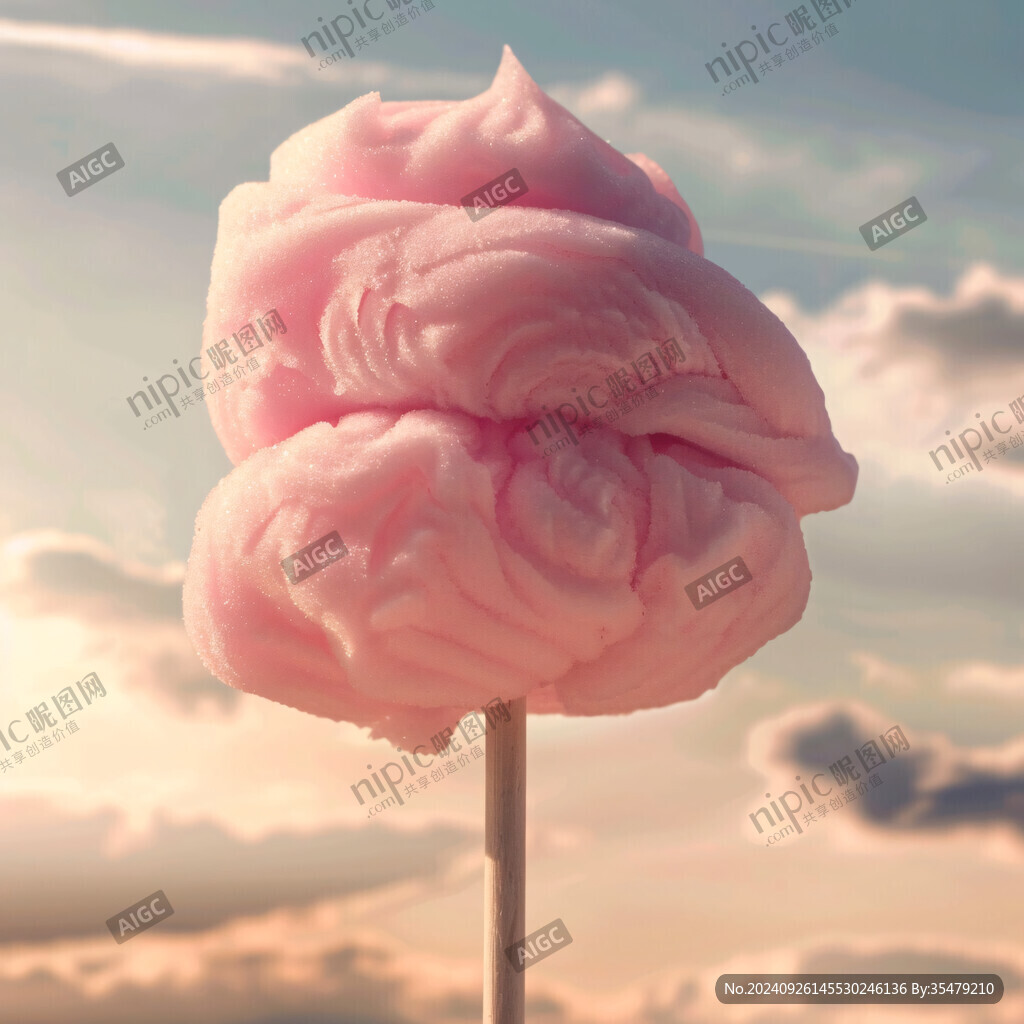 棉花糖云朵 甜蜜夢境