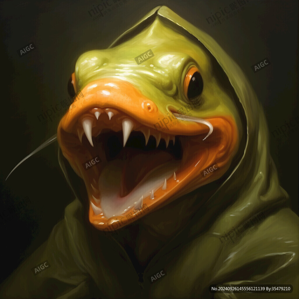 魚頭怪獸的凝視