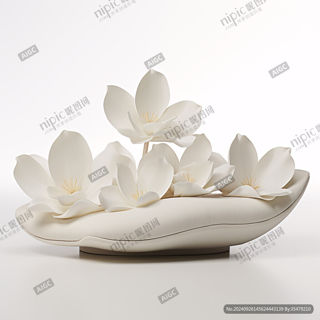 潔白玉蘭 優(yōu)雅綻放