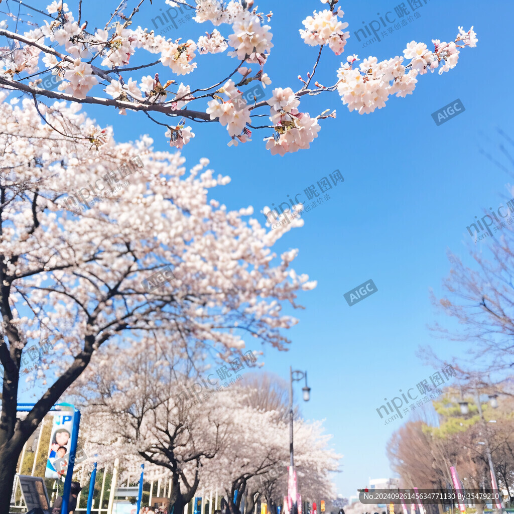 春日櫻花爛漫