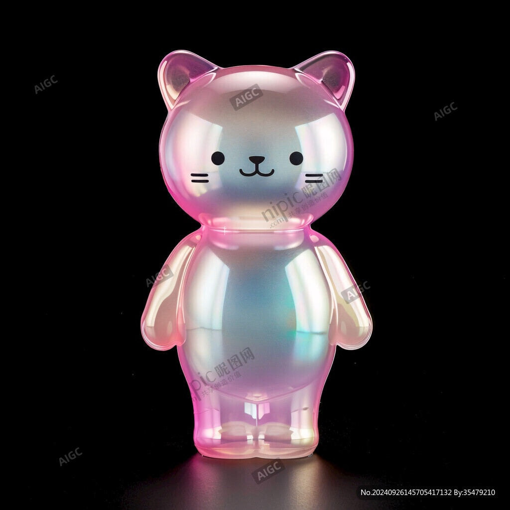 夢(mèng)幻彩虹貓貓存錢罐