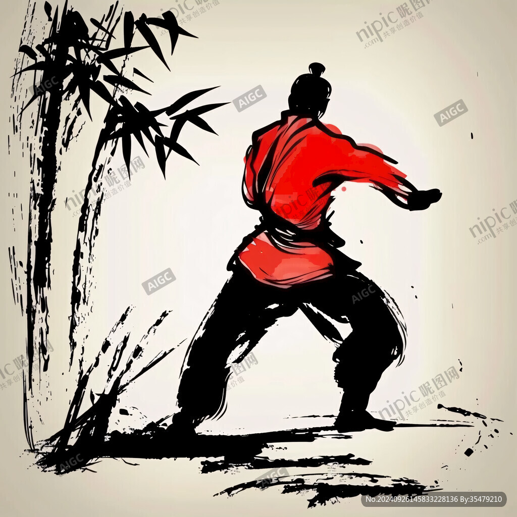 水墨功夫武術(shù)