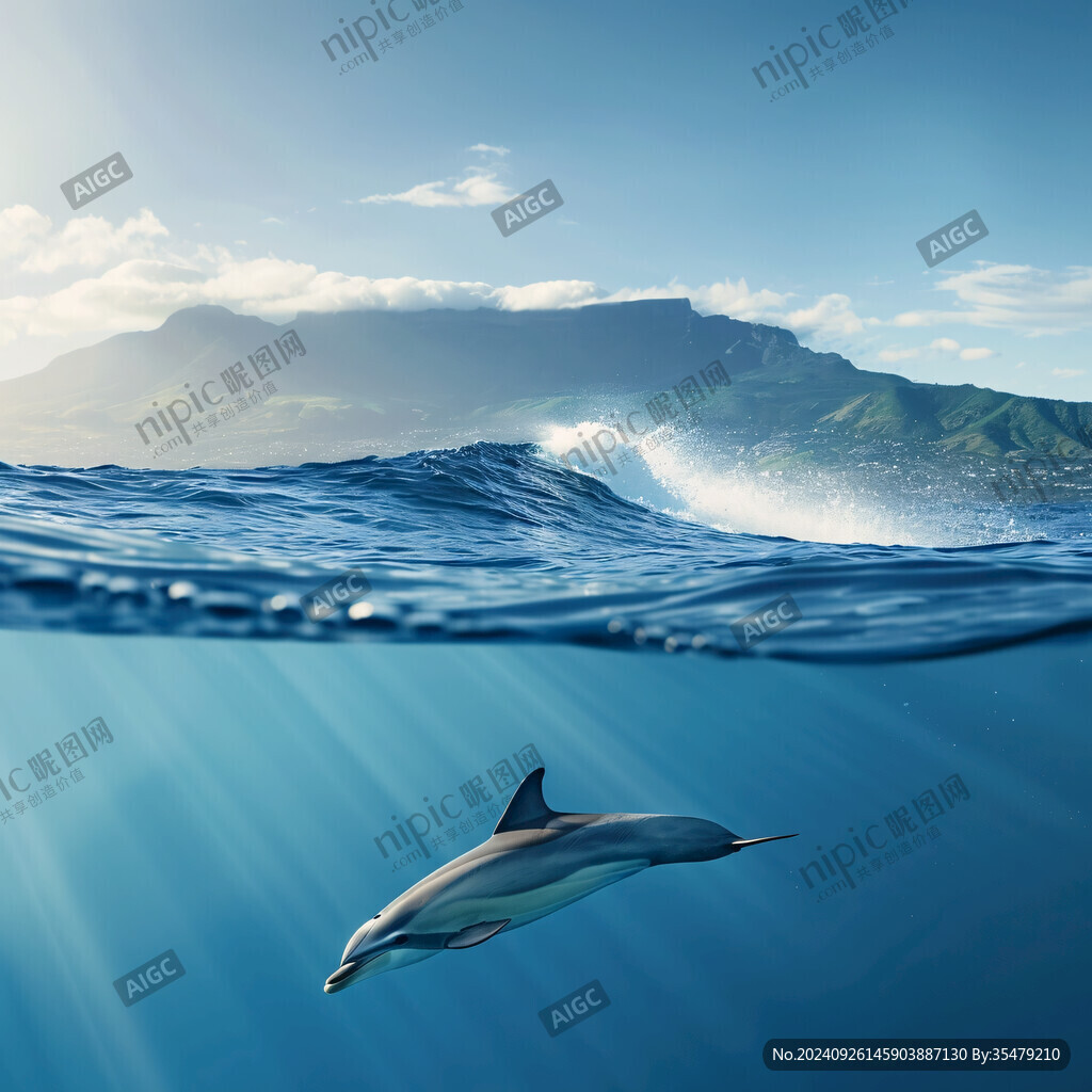 海洋海豚鯨魚(yú)