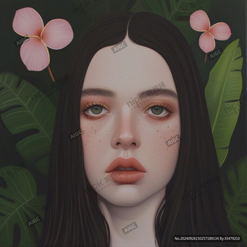 花間少女 靜謐溫柔
