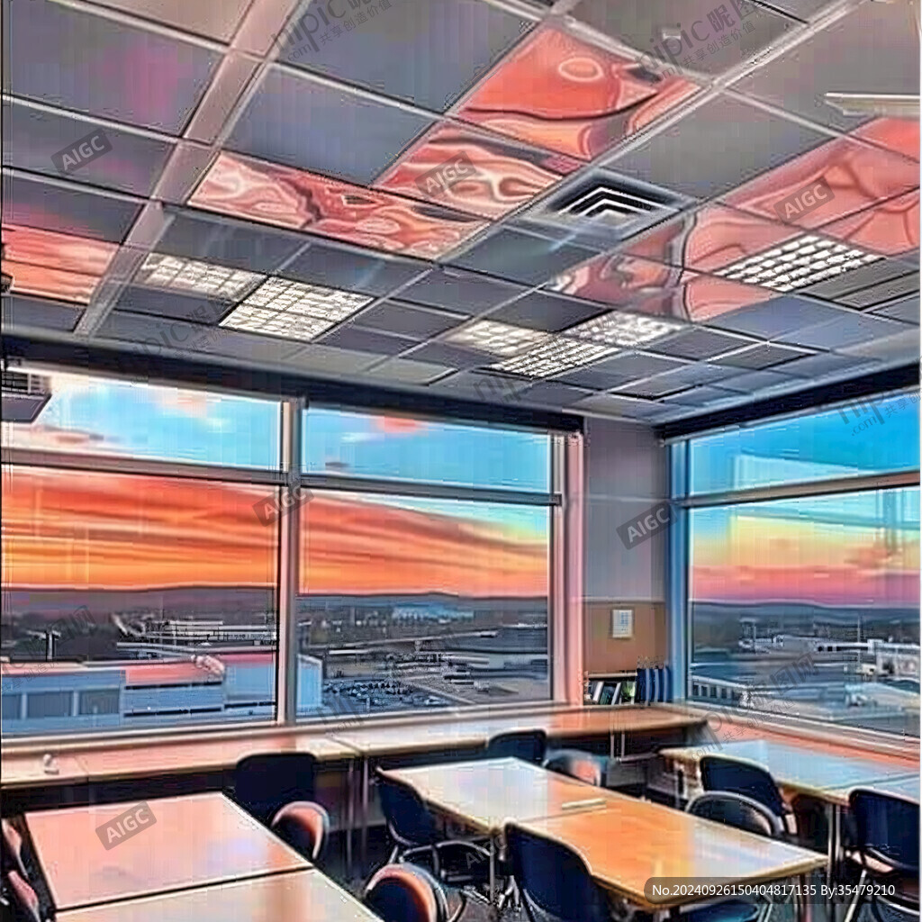 夕陽下的教室 別樣風(fēng)景