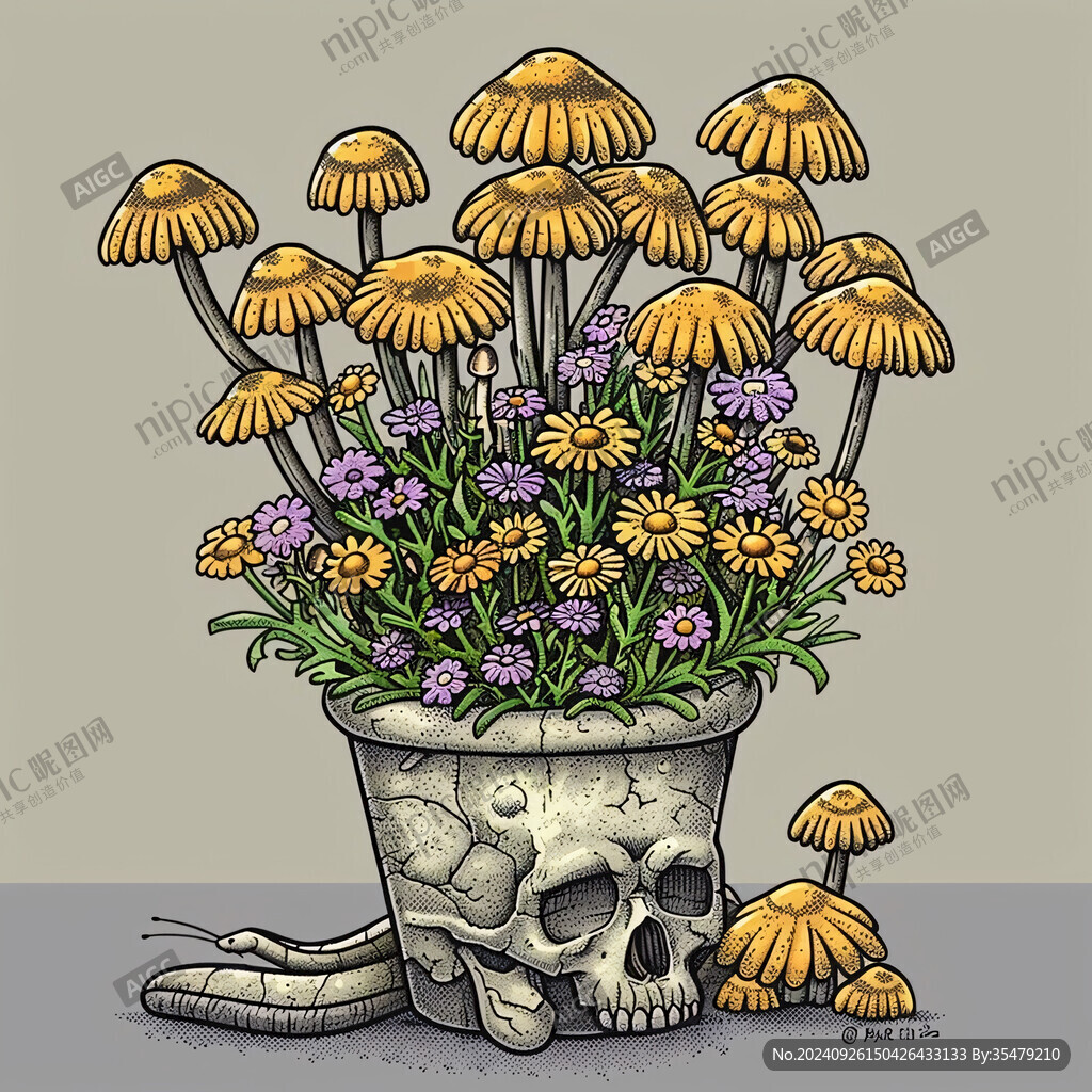 死亡盛開的花園