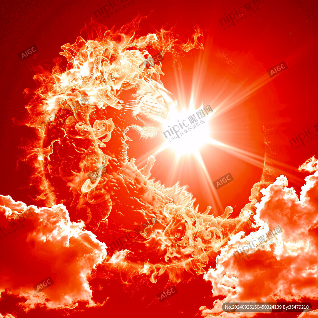 火焰中的太陽