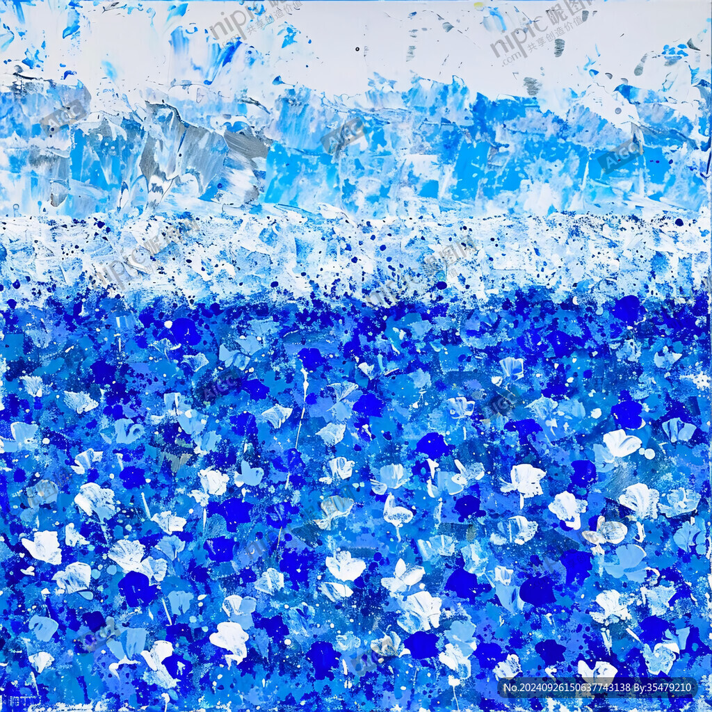 藍(lán)色花海 浪漫無(wú)限