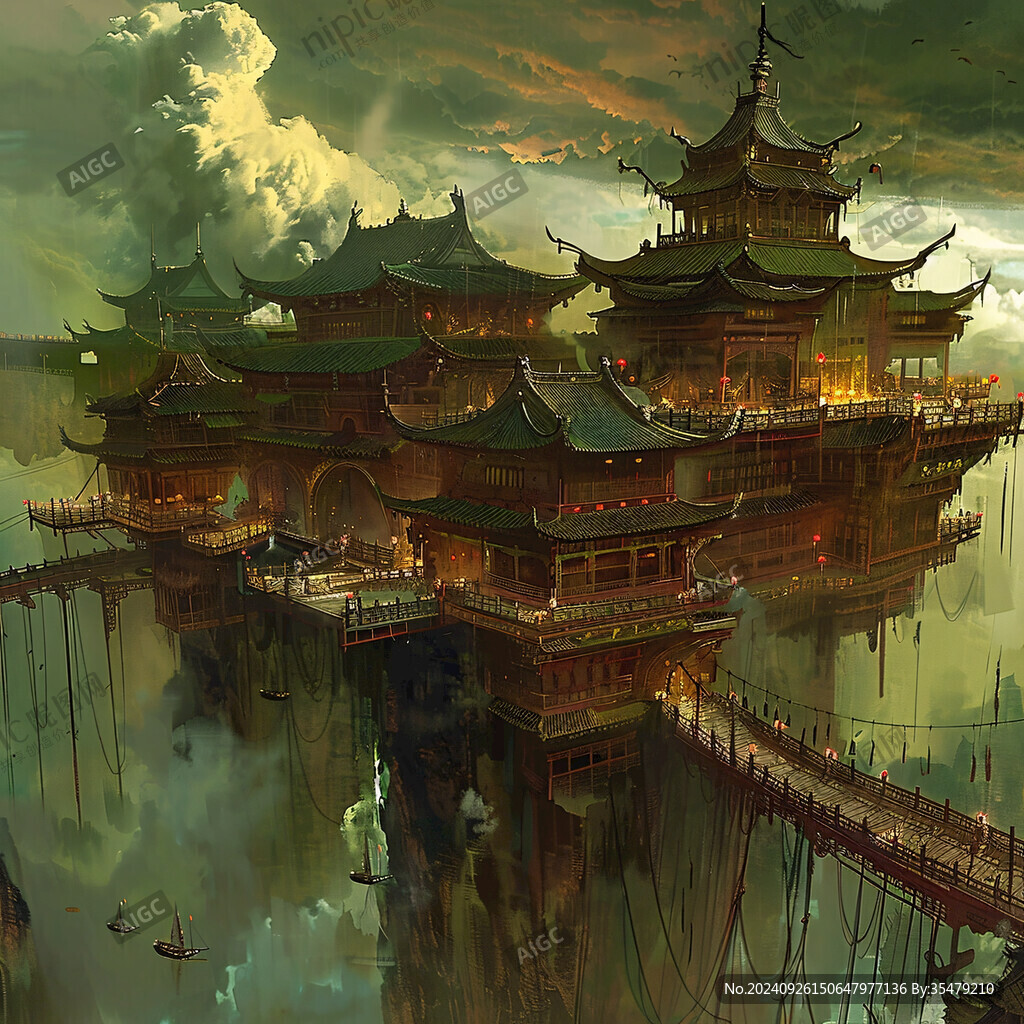 云端仙境 東方古韻