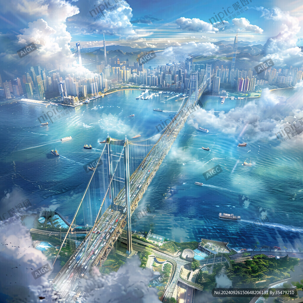 云端之城 海天一色