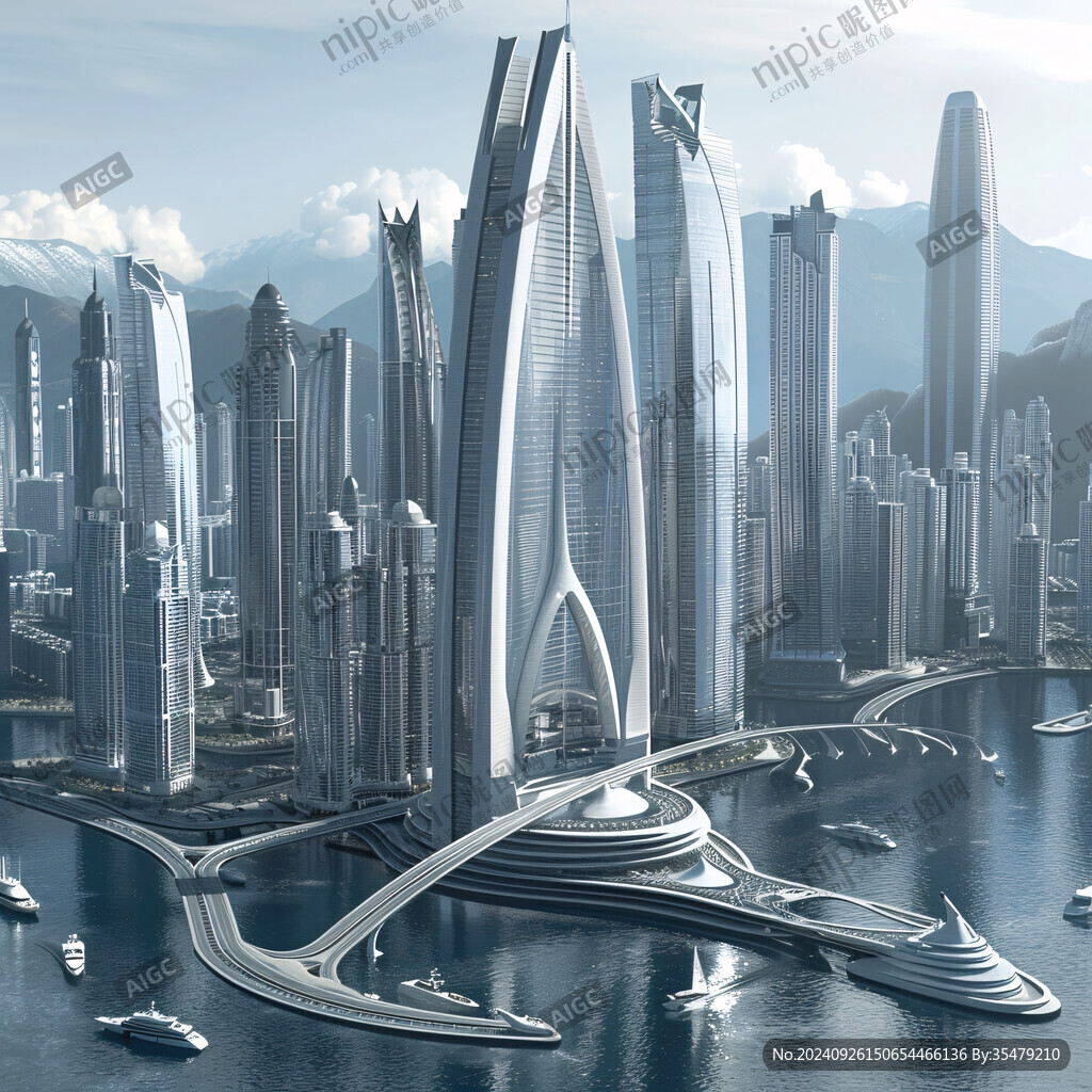 未來都市 摩登建筑
