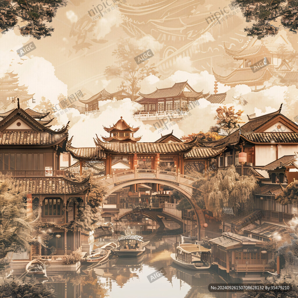 詩(shī)意江南 水鄉(xiāng)古鎮(zhèn)