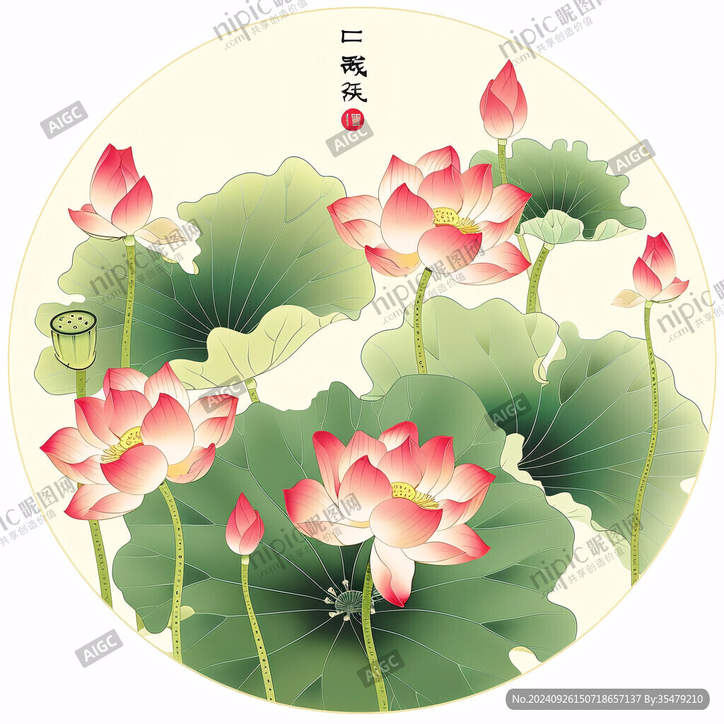 清雅荷塘 靜謐之美